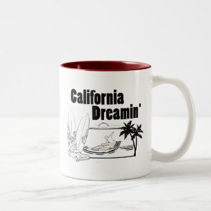 Taza Bicolor California Dreamin