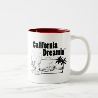 Taza Bicolor California Dreamin