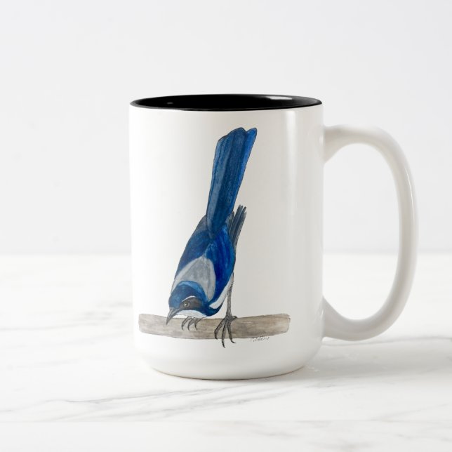 Taza Bicolor California friega a Jay (Derecha)