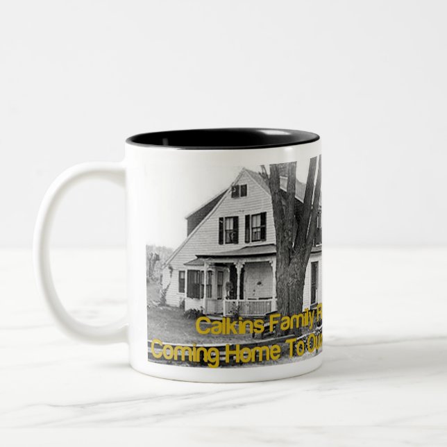 Taza Bicolor Calkins Family Coffee Mug (Izquierda)
