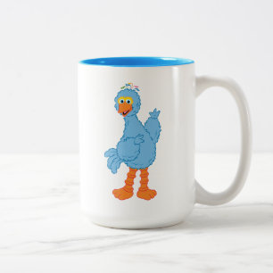 Taza Bicolor Calle de sésamo Pino