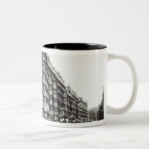 Taza Bicolor Calle de Victoria, Londres c.1900