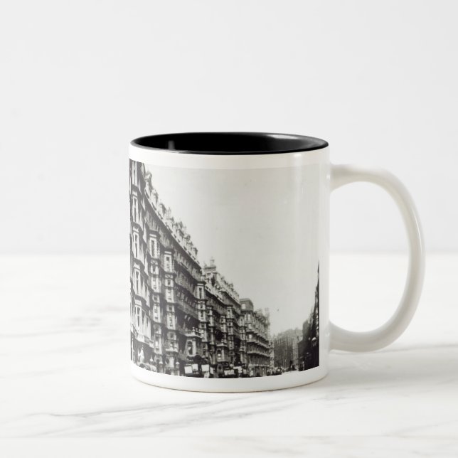 Taza Bicolor Calle de Victoria, Londres c.1900 (Derecha)
