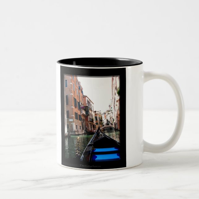Taza Bicolor Calles de Venecia (Derecha)