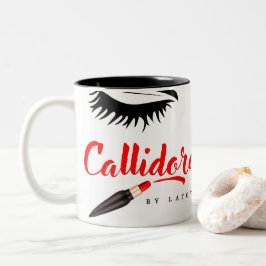 TAZA BICOLOR CALLIDORA MAKEUP CAFFING MUG