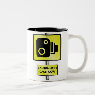 Taza Bicolor Cámara de la velocidad del camino