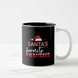 Taza Bicolor Camarera favorita de Santa