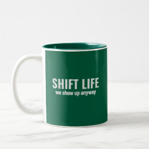 Taza Bicolor CAMBIA LA VIDA - Nos presentamos de todos modos   