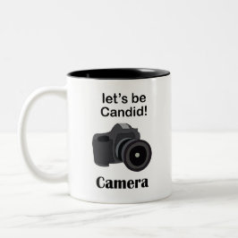Taza Bicolor Camera Candid Photographer