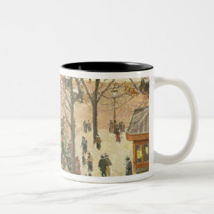 Taza Bicolor Camille Pissarro el Place du Theatre Francais,