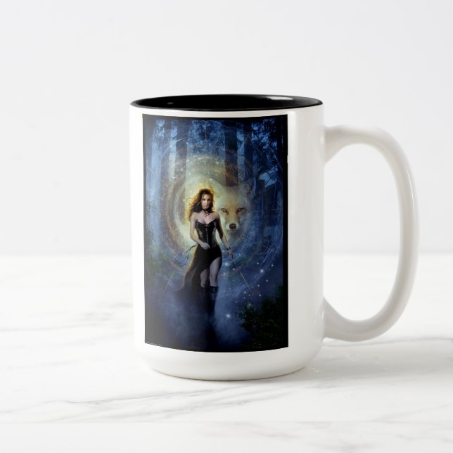 Taza Bicolor Camilo: Buena bruja traviesa (Derecha)