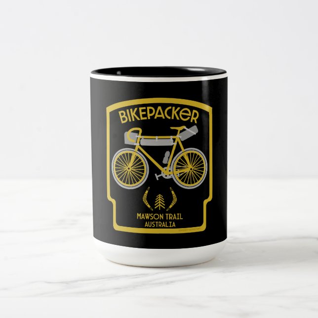 Taza Bicolor Camino de Mawson para el ciclismo (Centro)