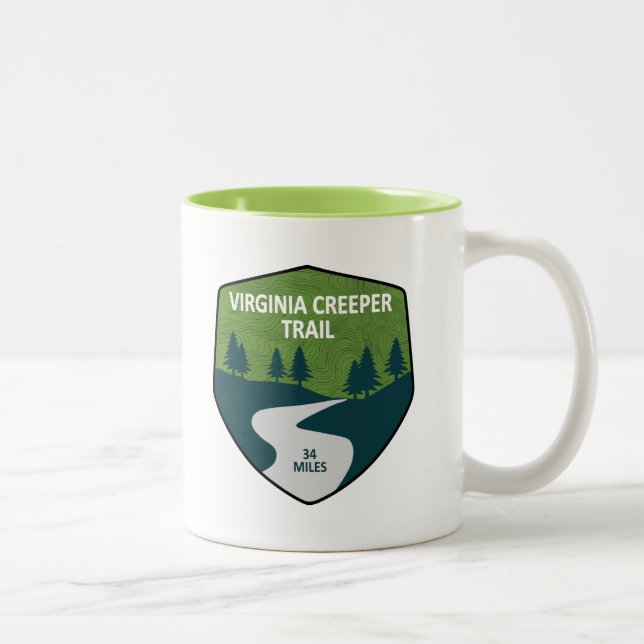 Taza Bicolor Camino de Virginia Creeper (Derecha)