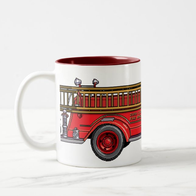 Taza Bicolor Camión de bomberos_01 (Izquierda)