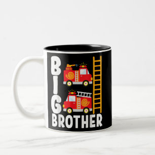 Taza Bicolor Camión de bomberos de niño tema de bomberos herman