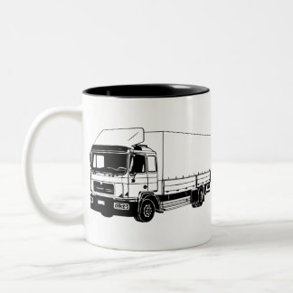 Taza Bicolor Camión grande