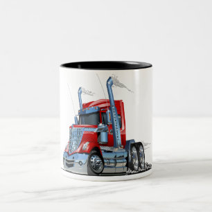 Taza Bicolor camión personalizado