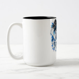 Taza Bicolor Camiseta de la naturaleza salvaje del bosque de mo