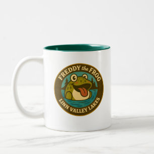 Taza Bicolor Camiseta de Linn Valley Lakes