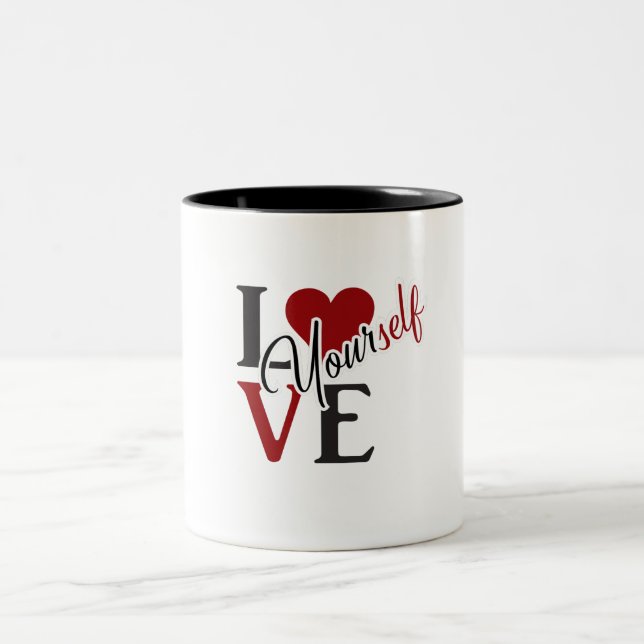 Taza Bicolor Camiseta de Love Square (Centro)