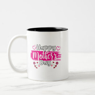 Taza Bicolor Camiseta del Día de la Madre 2025 para Women Mom G