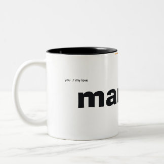 Taza Bicolor camiseta para hombres