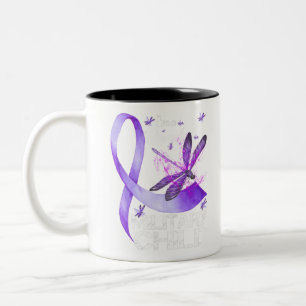 Taza Bicolor Camiseta para niños Mes del Niño Militar Morado