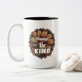 Taza Bicolor Camiseta siempre amable