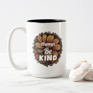 Taza Bicolor Camiseta siempre amable
