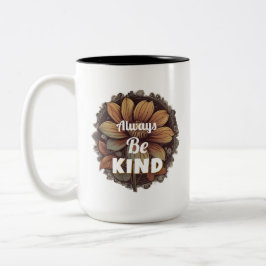 Taza Bicolor Camiseta siempre amable
