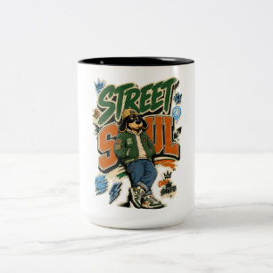 Taza Bicolor Camiseta urbana Street Soul
