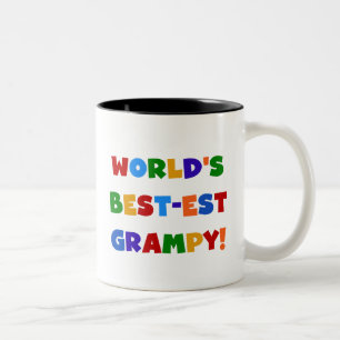 Taza Bicolor Camisetas brillantes y regalos del Mejor-est