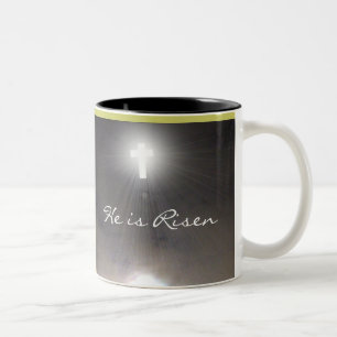 Taza Bicolor Camisetas de Pascua y Regalos