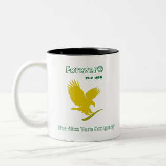 Taza Bicolor Camisetas de productos vivos para siempre