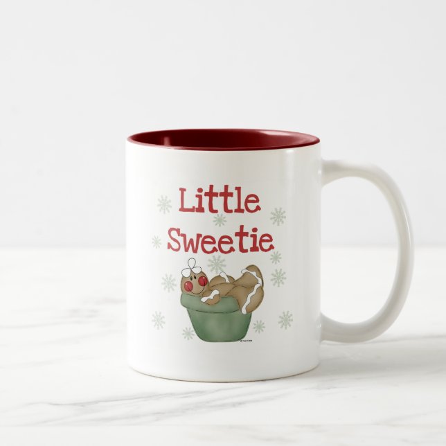 Taza Bicolor Camisetas dulces y regalos (Derecha)