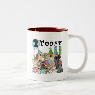 Taza Bicolor Camisetas y regalos de Bash de cumpleaños de Cacho
