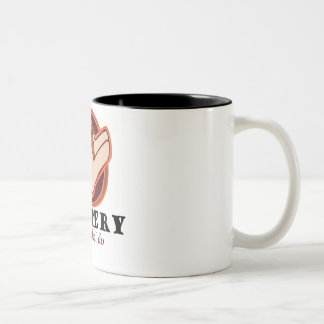 Taza Bicolor Camisetas y regalos de cerámica.