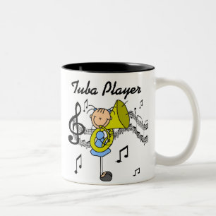 Taza Bicolor Camisetas y regalos de chica figura de palo que to