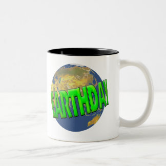 Taza Bicolor Camisetas y regalos de Earthday