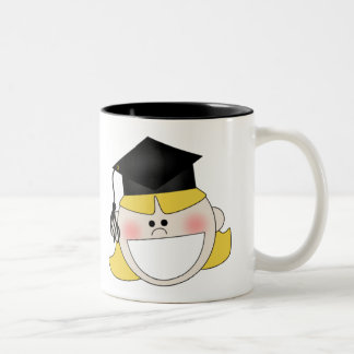 Taza Bicolor Camisetas y regalos de la graduación de los chicas