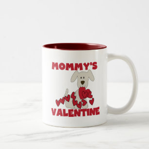 Taza Bicolor Camisetas y regalos de la tarjeta del día de San