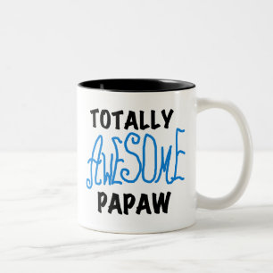 Taza Bicolor Camisetas y regalos de Papaw totalmente alucinante