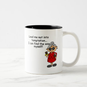 Taza Bicolor Camisetas y regalos de tentación suave