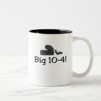 Taza Bicolor Camisetas y regalos del CB Radio.
