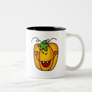 Taza Bicolor Camisetas y regalos felices de Jack O Lantern