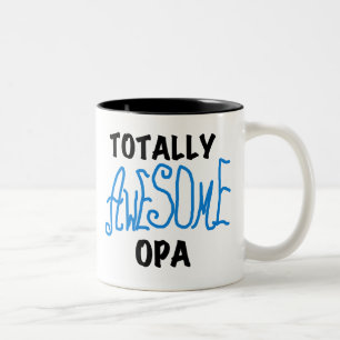 Taza Bicolor Camisetas y regalos Opa totalmente increíbles