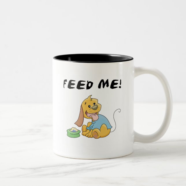 Taza Bicolor Camisetas y regalos para alimentarme con pipa (Derecha)