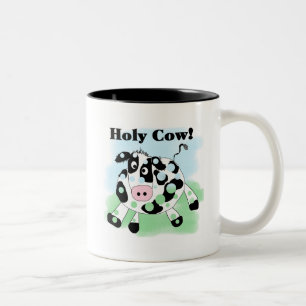Taza Bicolor Camisetas y regalos santos de la vaca