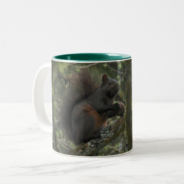 Taza Bicolor camo de ardilla (Anverso izquierdo)