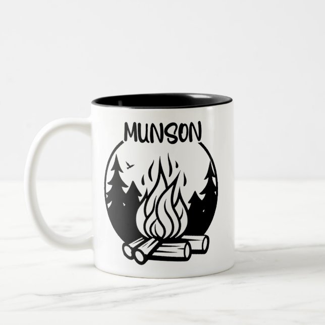 Taza Bicolor Campamento Munson (Izquierda)